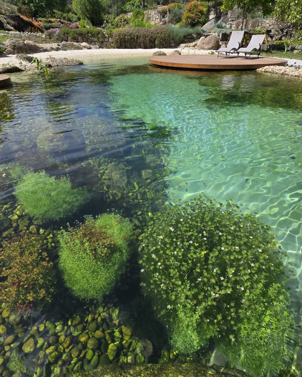 Lagos e piscinas naturais