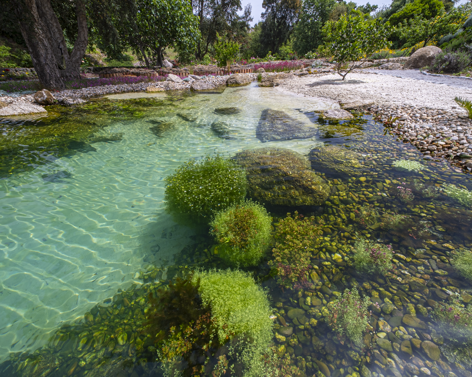 Lagos e piscinas naturais