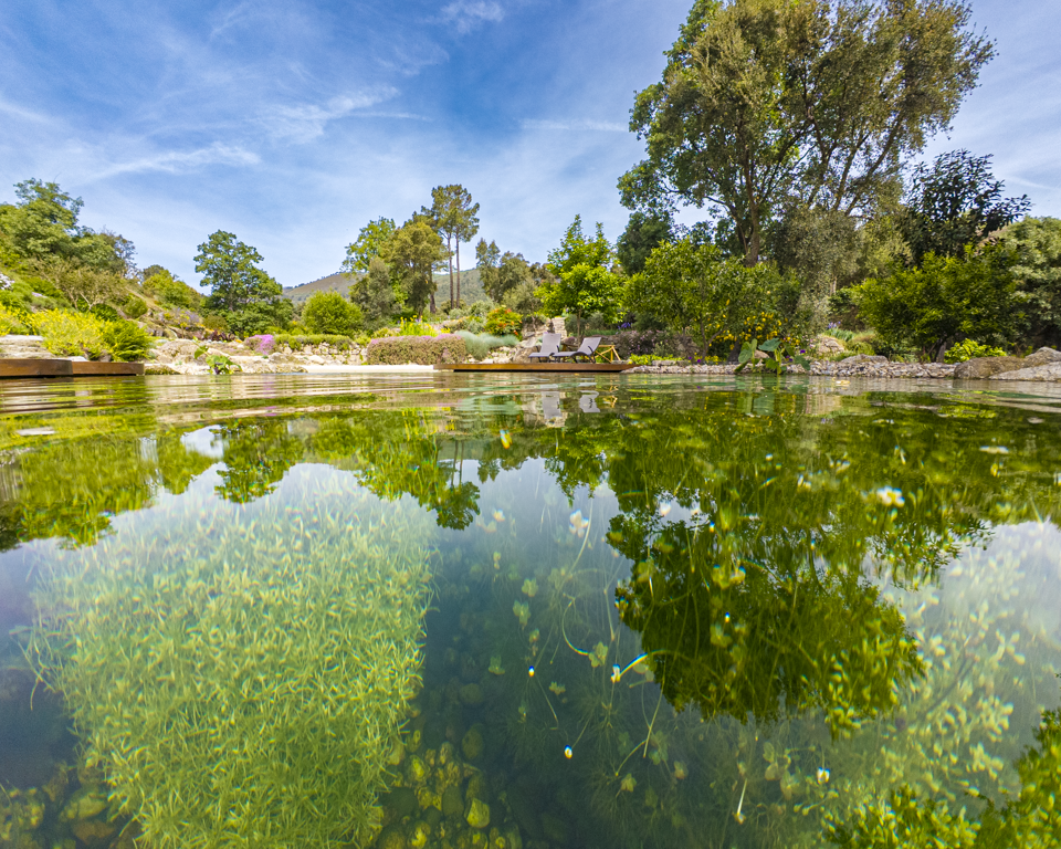 Lagos e piscinas naturais